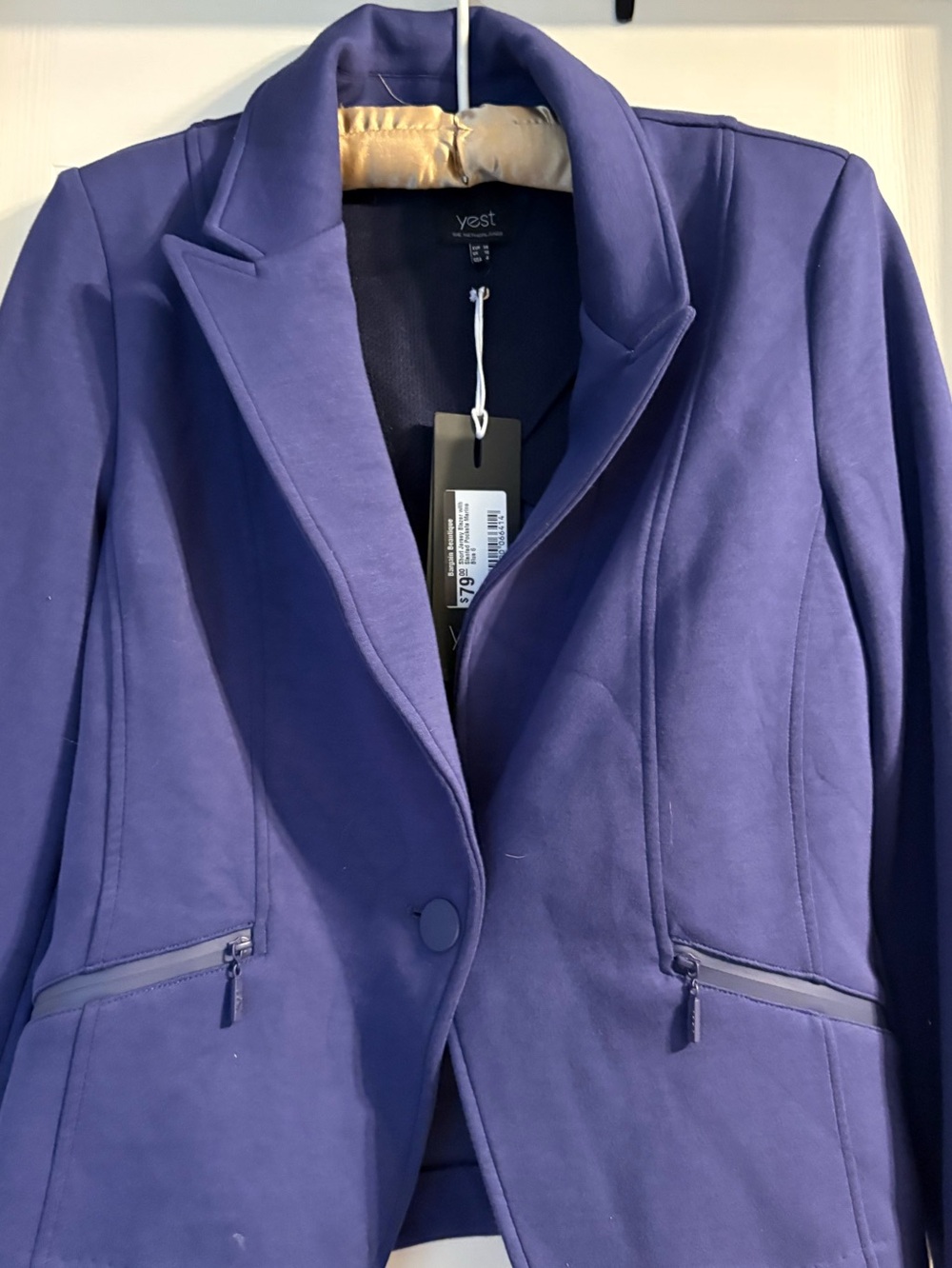 Women's Purple Blazer Jacket